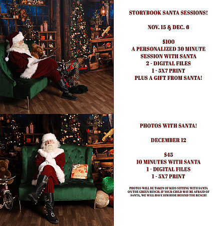 2026 Photos with Santa